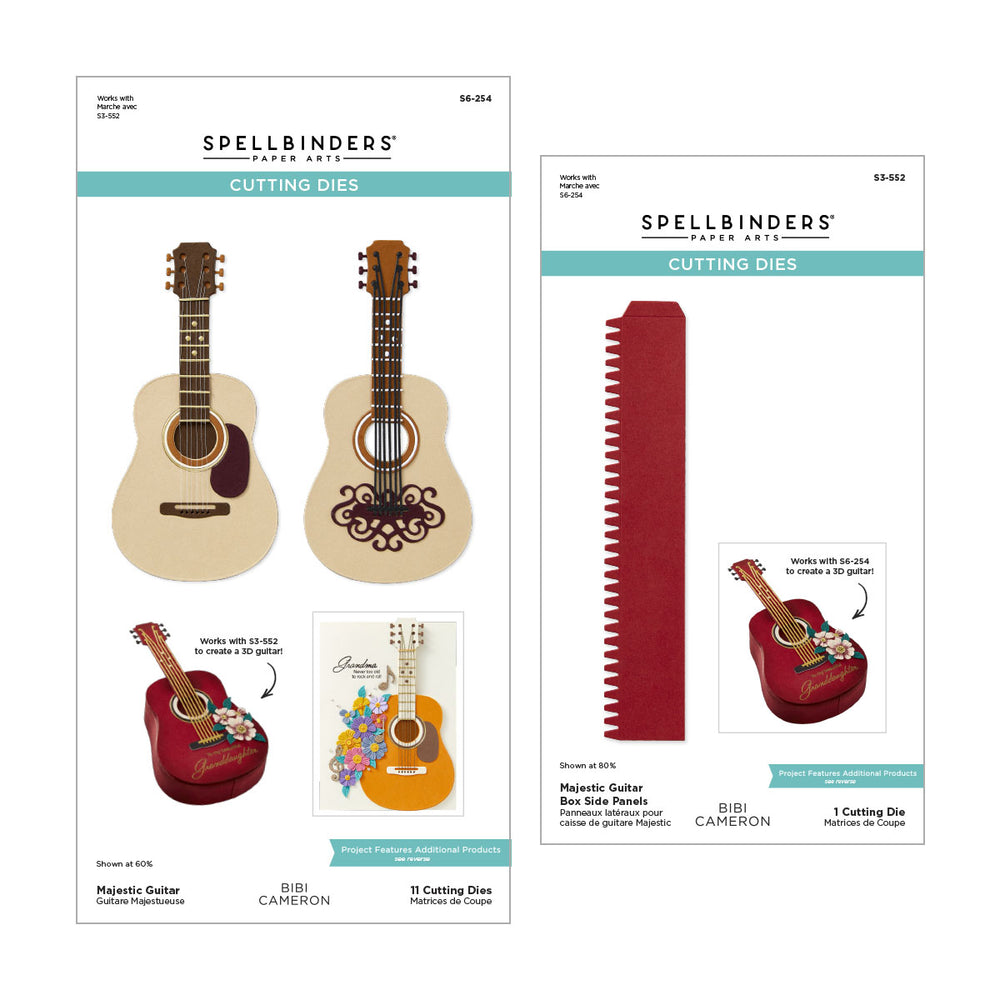 Majestic Guitar Box Creator Bundle by Bibi Cameron