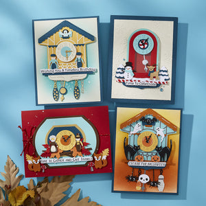 Chiming Christmas Etched Dies