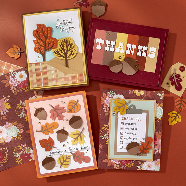 Autumn Archives 12x12" Printed Paper by Kelly Bangs