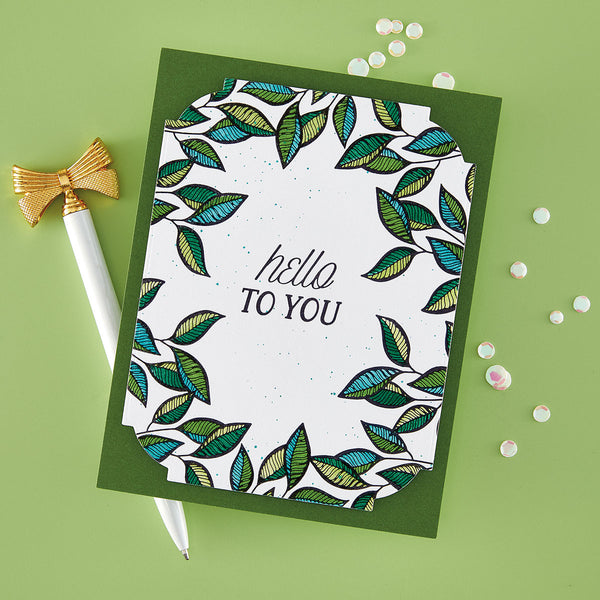 Brighten Foliage Press Plates + Free Gift Stencil - BetterPress Society May 2026