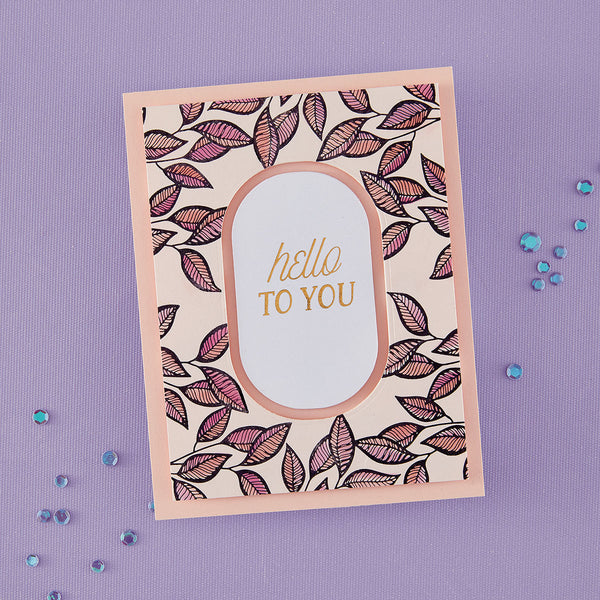Brighten Foliage Press Plates + Free Gift Stencil - BetterPress Society May 2026