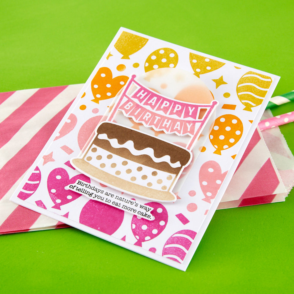 Snarky Birthday Stamp & Die Bundle by Simon Hurley