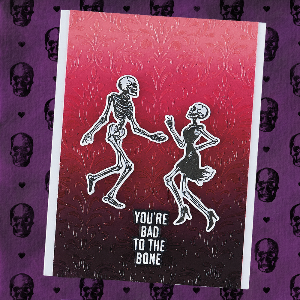 Bad to the Bone Stamp & Die Bundle by Simon Hurley