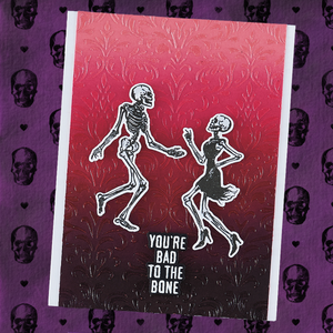 Bad to the Bone Stamp & Die Bundle by Simon Hurley