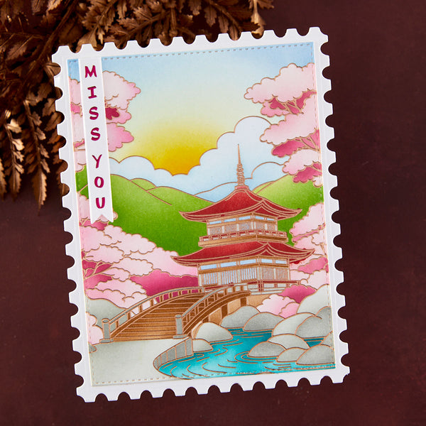 Autumn in Kyoto Press + Foil & Stencil Bundle by Alex Syberia