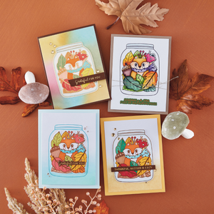 Autumn Hugs Press Plate + Die Set & FREE Copper Glimmer Foil - BetterPress Society September 2026