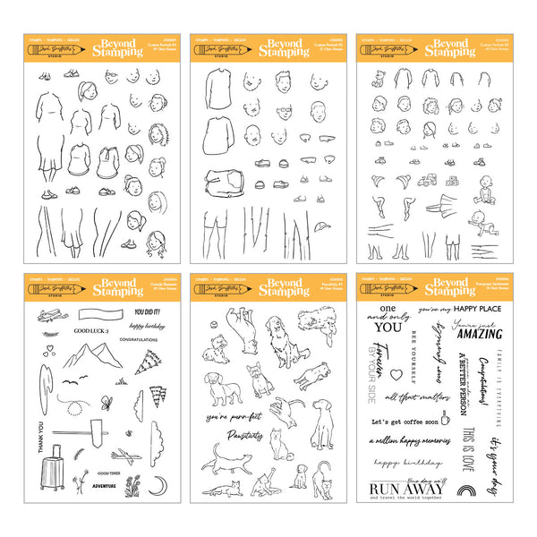 Beyond Stamping Custom Portrait I Want It All! Bundle by Josh Griffiths Studio