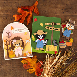 Harvest Style Etched Dies by Allison Frazier