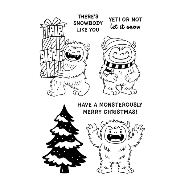 Yeti or Not Stamp & Die Bundle by Simon Hurley - Nov 2 Consumer Launch Late