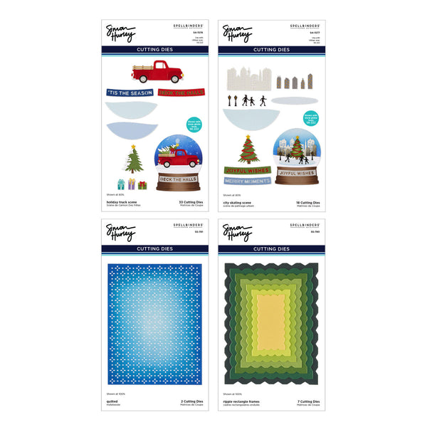 Snow Globe Scenes Die Bundle by Simon Hurley - Consumer Launch 10/9