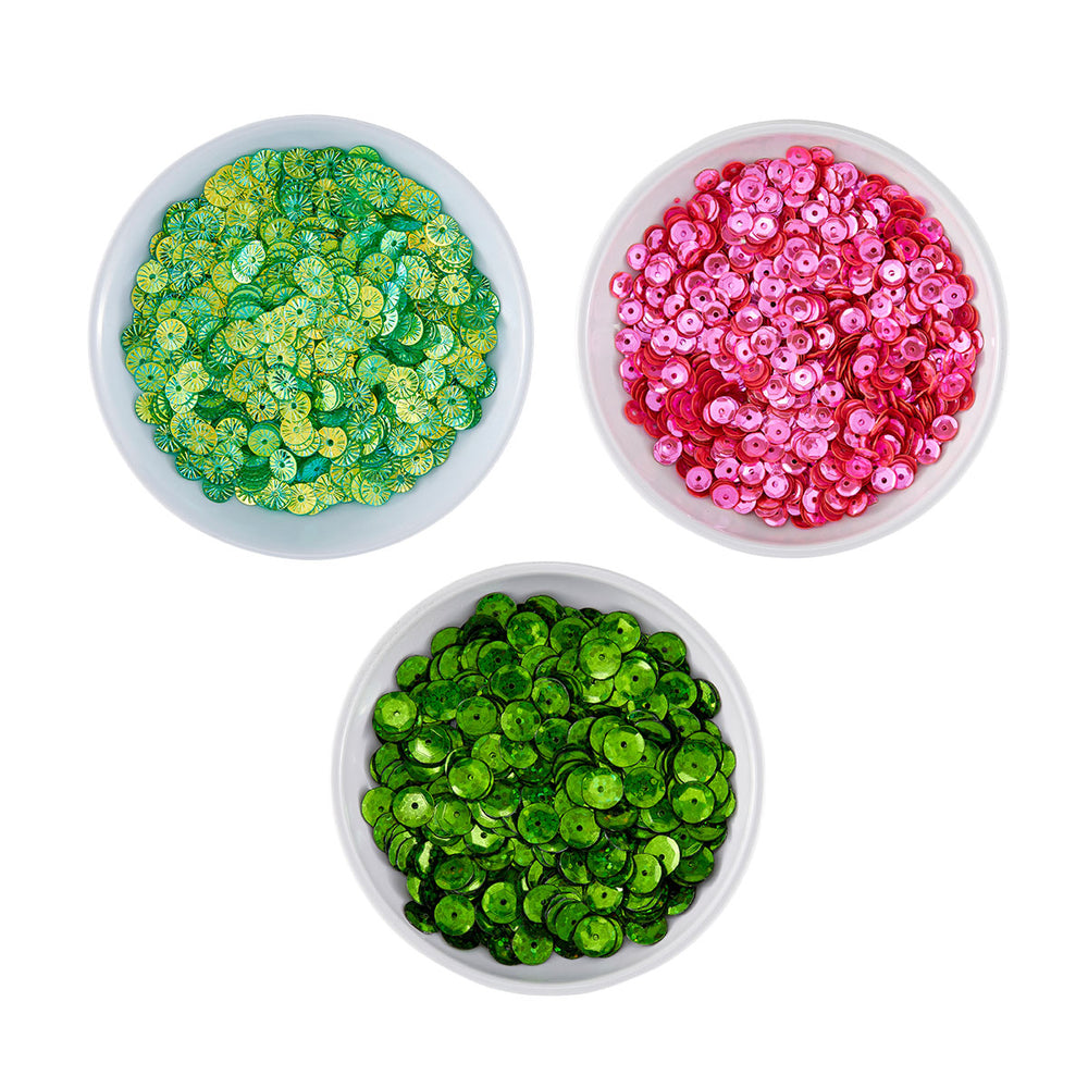 Cartwrights Sequins Festive Felt Christmas Sequin Bundle