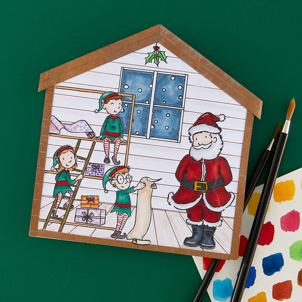 Elves at Work Clear Stamp Set by Josh Griffiths Studio