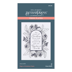 Magic of Christmas Frame Press + Foil Plates