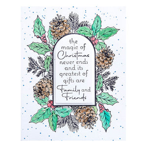 Magic of Christmas Frame Press + Foil Plates