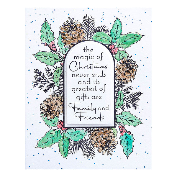 Magic of Christmas Frame Press + Foil Plates