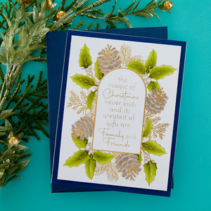 Magic of Christmas Frame Press + Foil Plates