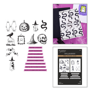 Halloween Icons Press + Foil Plate & Die Set