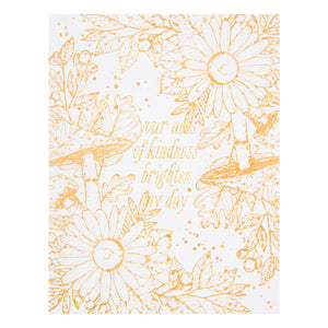 Autumn Floral Corner Press Plate & Die Set from the BetterPress Autumn Collection
