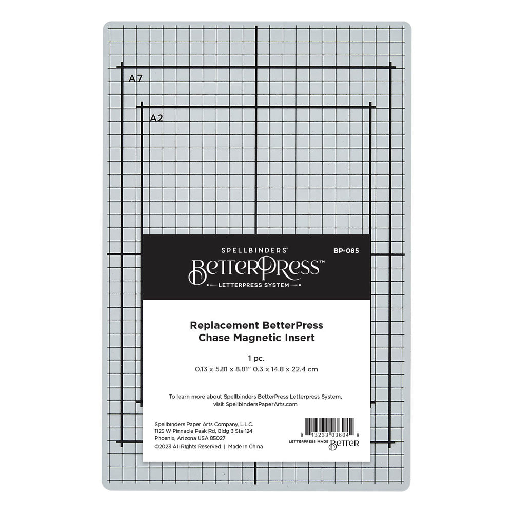 BetterPress Replacement Chase Magnetic Insert
