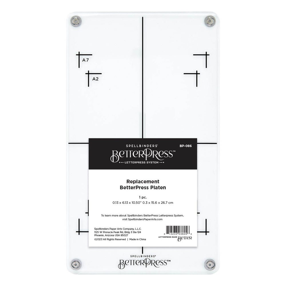 BetterPress Replacement Platen