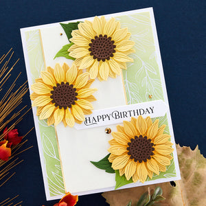 Fancy Sentiment Strips Press + Foil Plate & Die Set