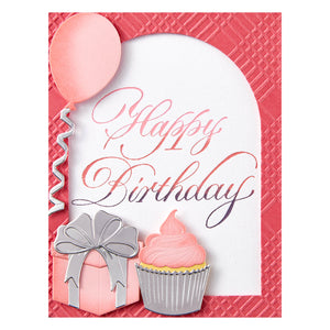 Copperplate Happy Birthday Press + Foil Plate