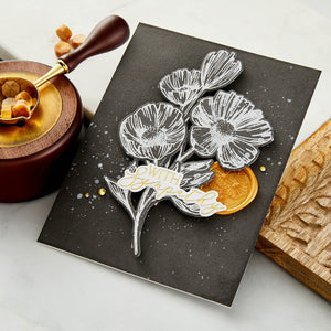 You are Everything Sentiments Press + Foil Plate & Die Set