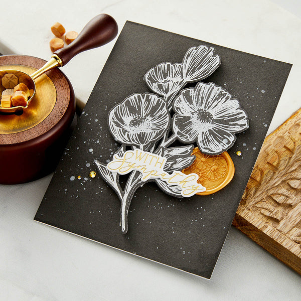 You are Everything Sentiments Press + Foil Plate & Die Set