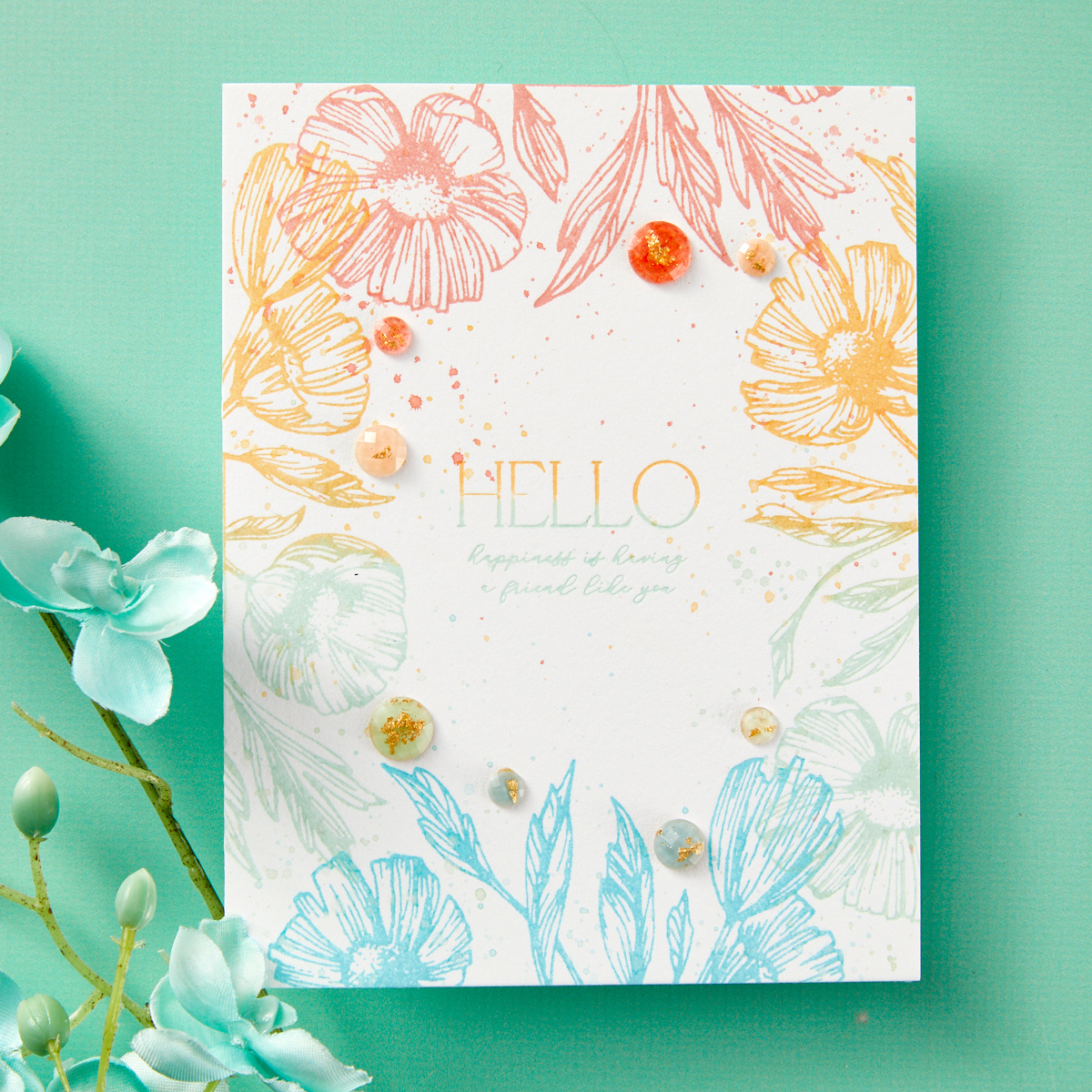 Anemone Frame Press Plate & Die Set - BetterPress Society March 2024