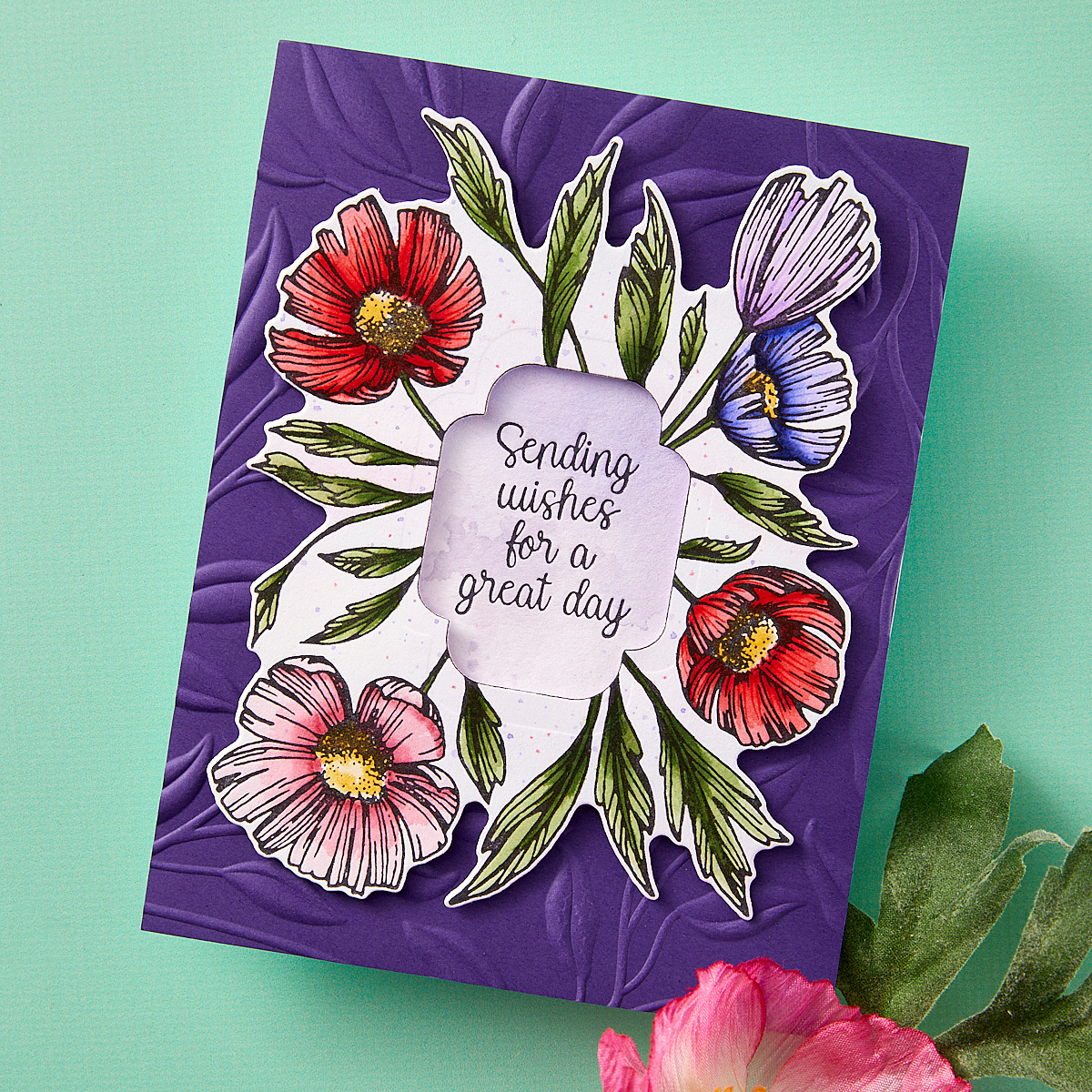 Anemone Frame Press Plate & Die Set - BetterPress Society March 2024