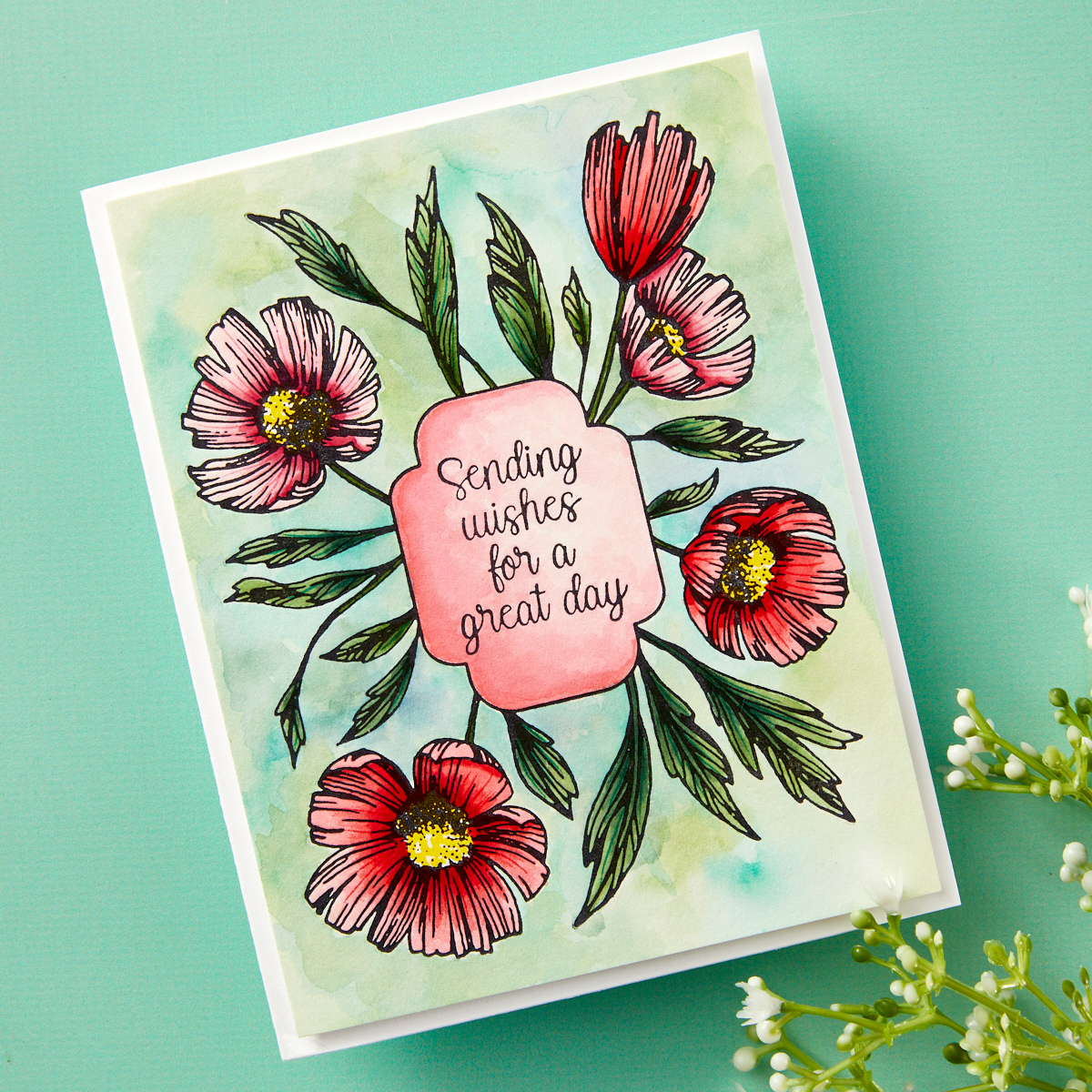Anemone Frame Press Plate & Die Set - BetterPress Society March 2024