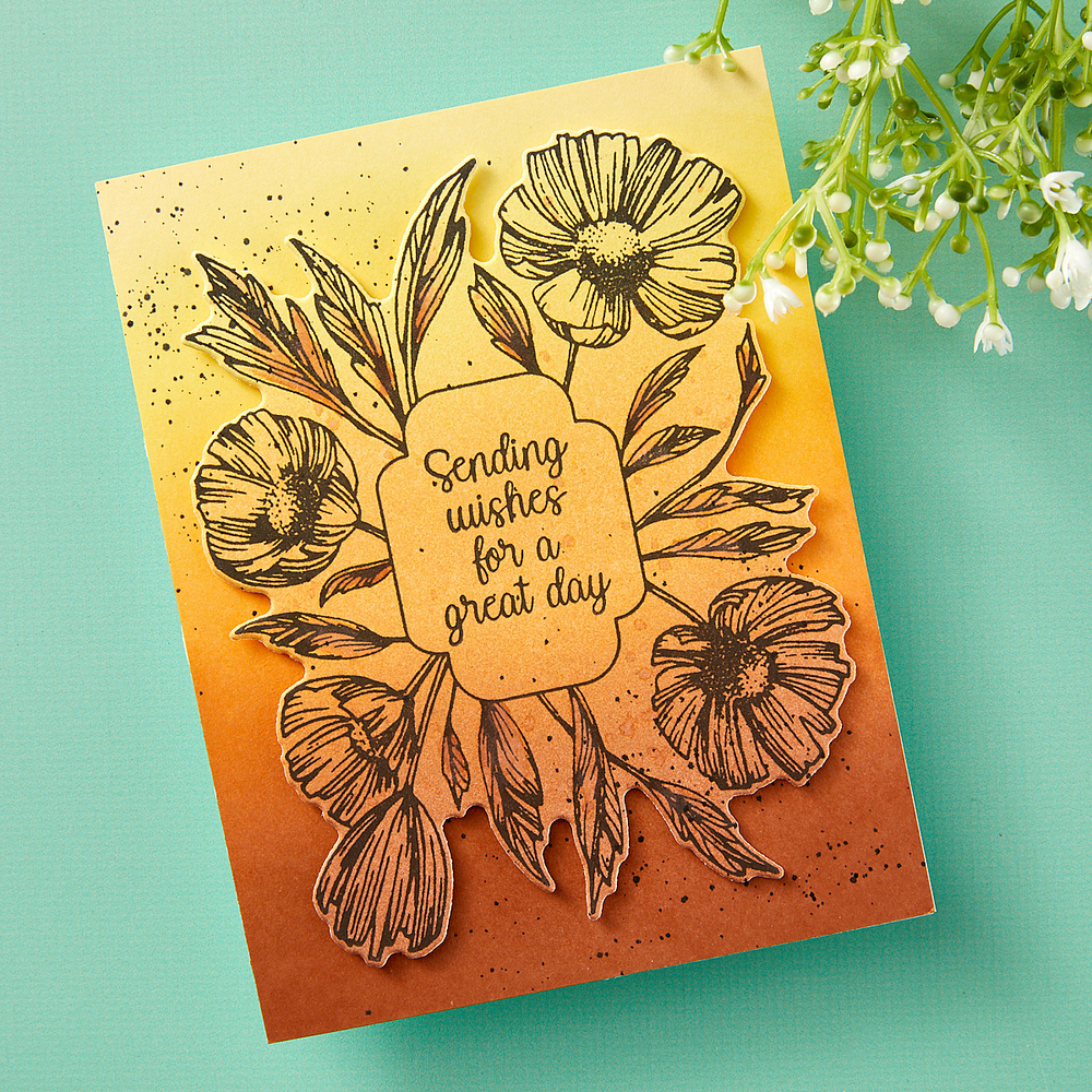 Anemone Frame Press Plate & Die Set - BetterPress Society March 2024