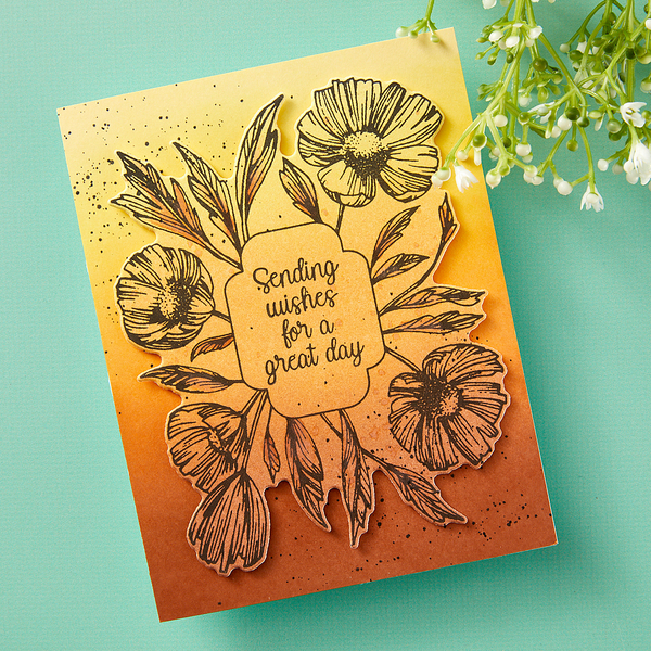 Anemone Frame Press Plate & Die Set - BetterPress Society March 2024