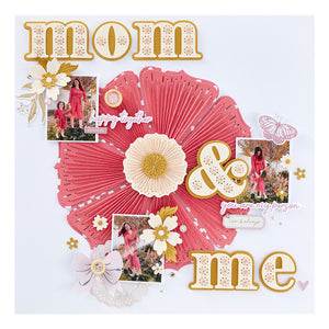 Friends Sentiments Press Plate & Die Set from the Storytelling by Spellbinders Collection