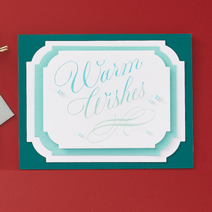 Copperplate Holiday Sentiments BetterPress Plates Bundle from the Copperplate Holiday Sentiments Collection by Paul Antonio
