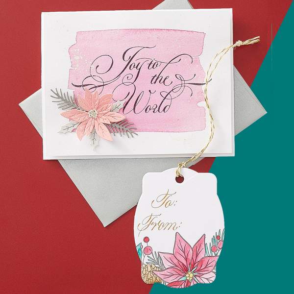 Copperplate Holiday Sentiments BetterPress Plates Bundle from the Copperplate Holiday Sentiments Collection by Paul Antonio