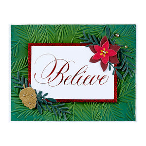 Copperplate Believe Press + Foil Plate by Paul Antonio