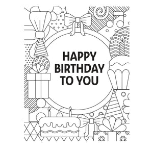 Birthday Bash Press + Foil Plates by Simon Hurley