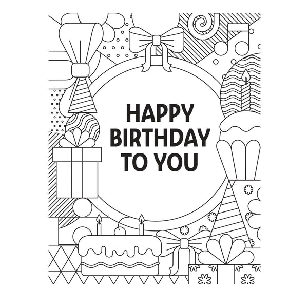 Birthday Bash Press + Foil Plates by Simon Hurley