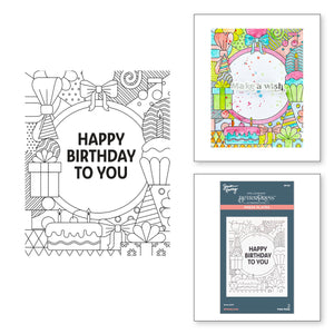 Birthday Bash Press + Foil Plates by Simon Hurley
