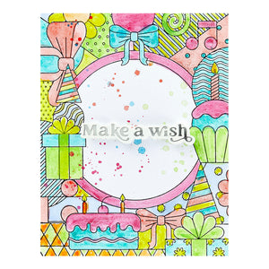 Birthday Bash Press + Foil Plates by Simon Hurley
