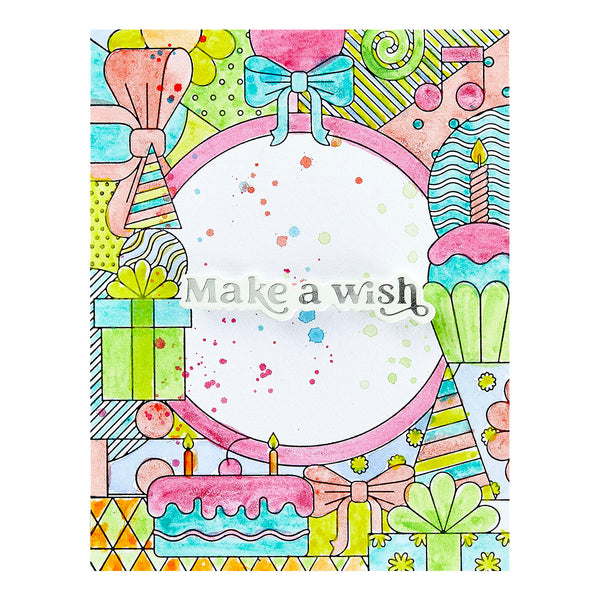 Birthday Bash Press + Foil Plates by Simon Hurley