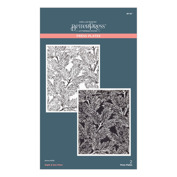 Night & Day Pines Press + Foil Plates