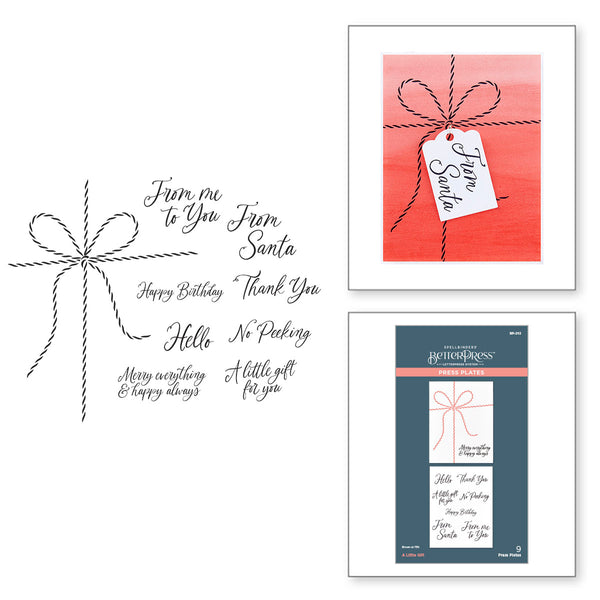 A Little Gift Press Plates from the Dancin' Christmas Friends Collection