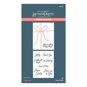 A Little Gift Press Plates from the Dancin' Christmas Friends Collection