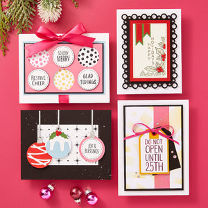 Nested Tree Frame Etched Dies from the Essential Holiday Collection by Lisa Horton