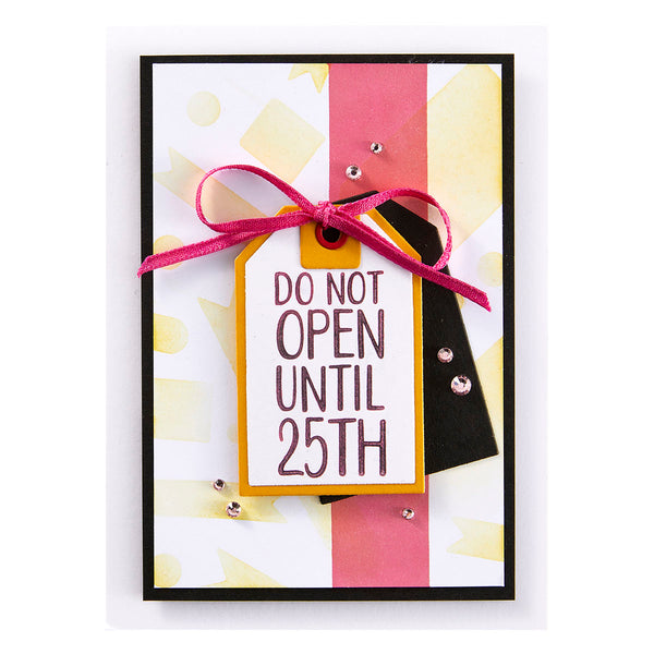 Essential Tag Accessories Press + Foil Plate & Die Set by Lisa Horton