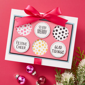 Holiday Backgrounds Panels Press Plates from the Essential Holiday Collection by Lisa Horton