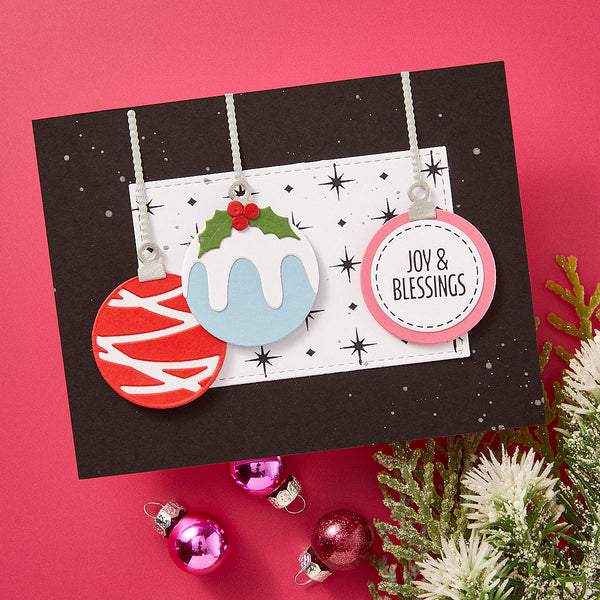 Holiday Backgrounds Panels Press Plates from the Essential Holiday Collection by Lisa Horton