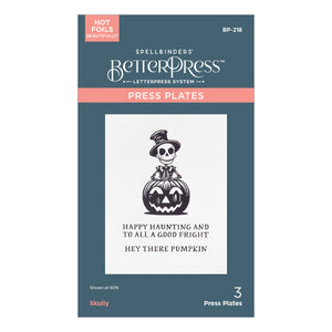Skully Press Plates from the Happy Haunting Collection